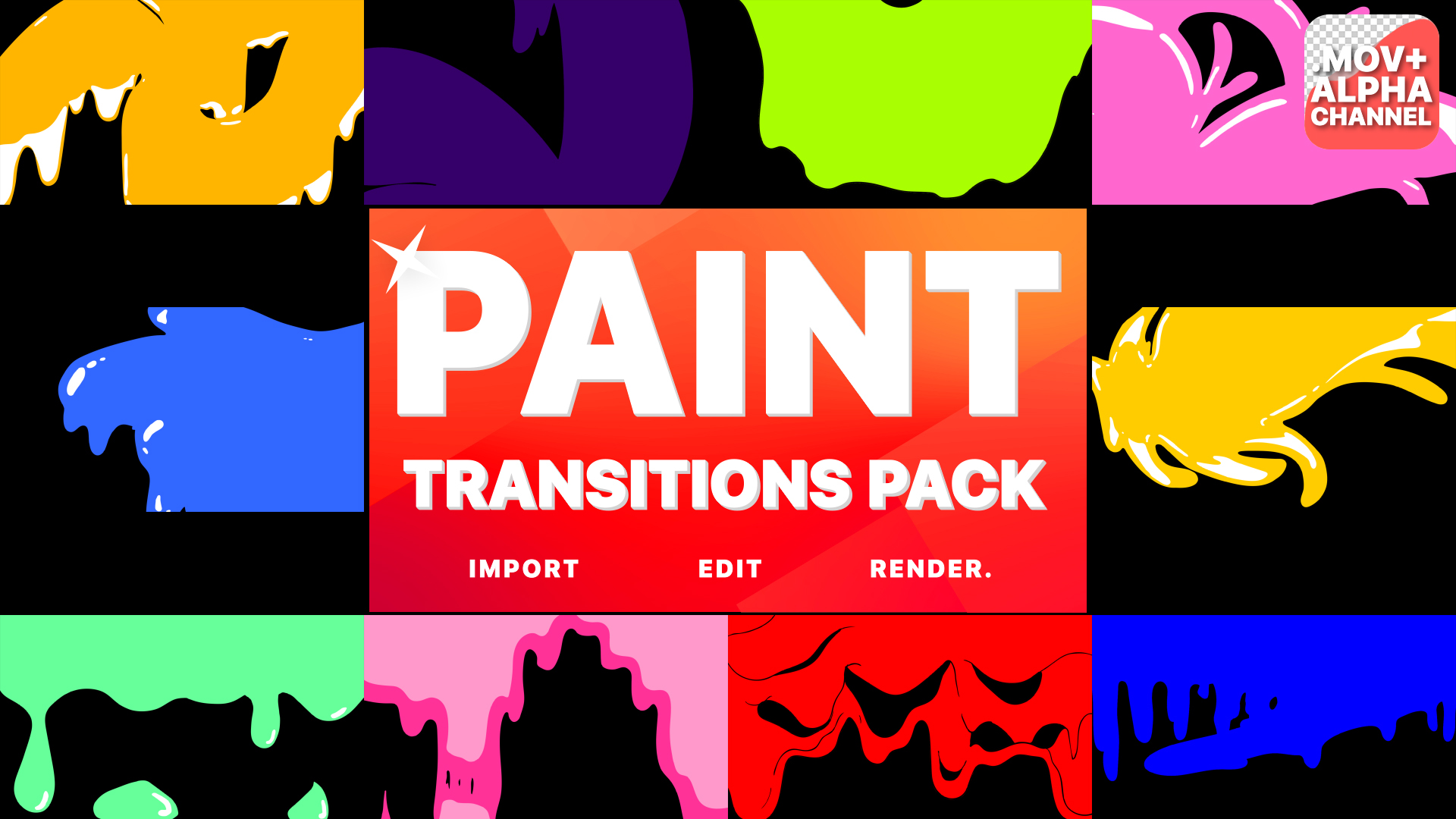 Paint Transitions Pack